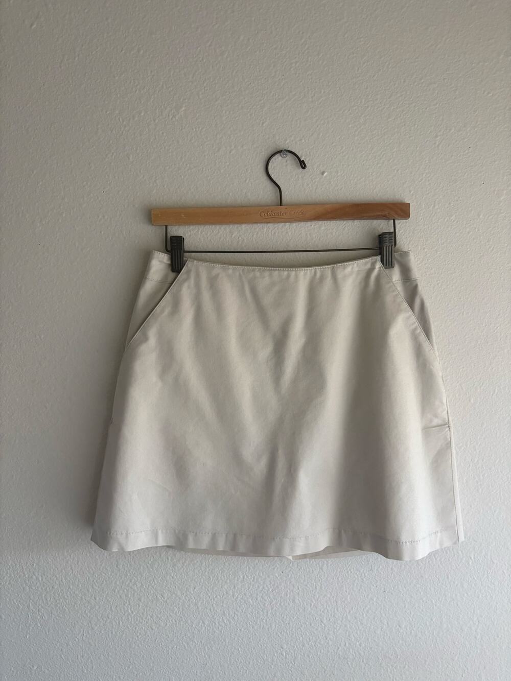 Adidas Golf Khaki Skort Tennis summer activewear sportswear sporty neutral